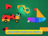 Jogos infantis para crianças Jogo puzzle de bebês Screen Shot 6