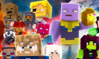 Avengers Superheroes Mod voor Minecraft PE Screen Shot 2