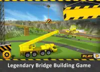Bridge Construction Crane Screen Shot 1