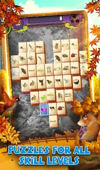 Mahjong: Autumn Leaves Screen Shot 3