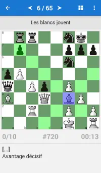 Tactique aux échecs 1400-1600 Screen Shot 0