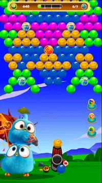 Angry Birds Bubble Shooter Color Balls Puzzle Screen Shot 7