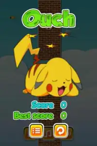 Flappy Pika Pikachu Screen Shot 0