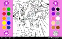 Princess coloring Screen Shot 8