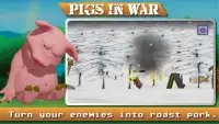Angry  Pigs In War Strategy offline Games Screen Shot 6