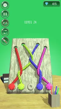 Rope Knots Untangle Master 3D Screen Shot 3