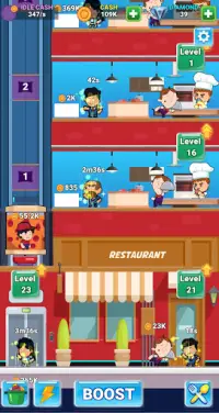 Idle Restaurant - Tycoon Simulator Screen Shot 0