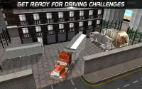 3D รถบรรทุกขับรถโรงเรียน Screen Shot 2