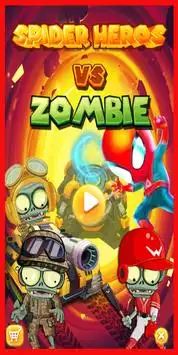 Spider Superhero Vs Zombies - Game Addictive Screen Shot 0