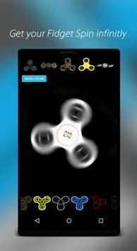 Infinity Spinner - Neon Fidget Screen Shot 4