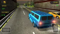 자동차의 고속도로 교통 레이싱 : 끝없는 레이서 Screen Shot 16