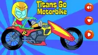 Titans Go Bike Racing Screen Shot 0