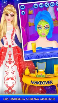 makeover kecantikan Cinderella: salon putri Screen Shot 9