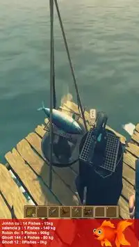 Raft Survival plus 3D Screen Shot 2