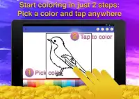 Birds & Animals Kids Coloring Screen Shot 9