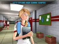 HighSchool Head Girl: Campus Life Simulator Screen Shot 6