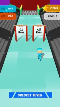 Cricket Run 3D - Running Game Screen Shot 0