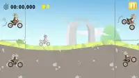 Monkey Bike Hill Climb Racing Screen Shot 0