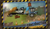 Construction Trucker 3D Sim Screen Shot 10