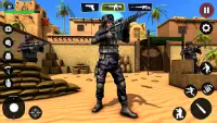 Commando Real Shooting Games Screen Shot 2