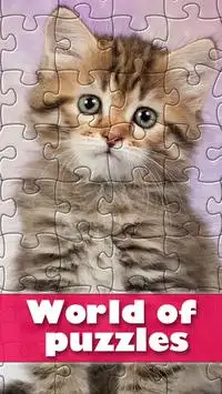 World of puzzles - best classic jigsaw puzzles Screen Shot 0