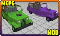 Jeep Cars Addon MCPE - Minecraft Mod Screen Shot 3