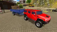 Jeep Offroad Cargo Trailer - Uphill Prado Drive Screen Shot 17