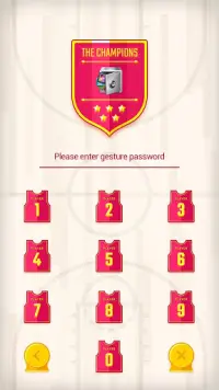 AppLock Theme Basketball Screen Shot 1