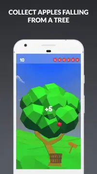 Crazy Apple Catch - Free Addicting Game Screen Shot 0