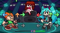 Miku friday night funkin music game Screen Shot 1