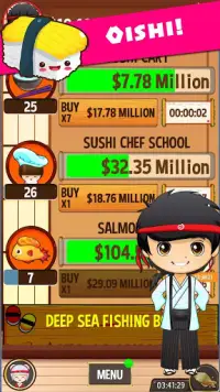 Tokyo Sushi Diner - Japanese Restaurant Idle Game Screen Shot 1
