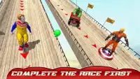 Impossible Mega Ramp Superheros Stunt Racing Sim Screen Shot 10