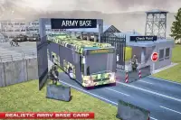Army Coach Super Bus Driving Screen Shot 2