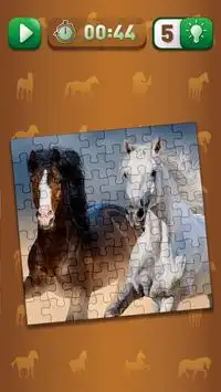 Pferde Puzzle Spiele Screen Shot 4