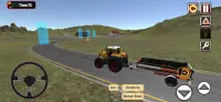 Symulator jazdy ciągnika z przyczepą: gra rolnicza Screen Shot 5