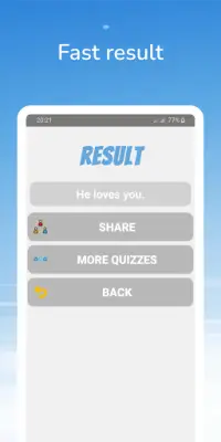 Does He Love Me? Personality Test Screen Shot 3