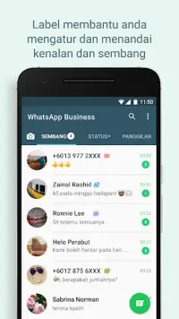 WhatsApp Business Screen Shot 2