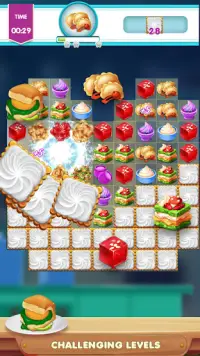Indian Food Baash : Best Funny Match 3 Puzzle Game Screen Shot 4