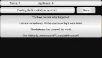 Darkness Cometh Text Adventure Screen Shot 3