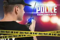 Police walkie-talkie radio sim JOKE GAME Screen Shot 1