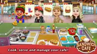 Sandwich Cafe: Juego de cocina Screen Shot 7