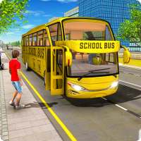 Stadt Schule Bus Spiel 3d