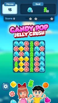 Cake Pop Jelly Crush : Puzzle Game Screen Shot 5