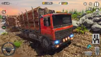 Euro Cargo Mud Truck Driving Screen Shot 1