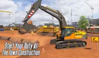 City Heavy Excavator Crane 3D Screen Shot 11