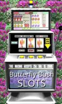 3D Butterfly Bush Slots Screen Shot 0