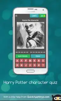 Harry Potter character quiz Screen Shot 2
