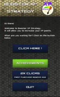 Booster XP Strategy Screen Shot 2
