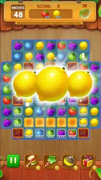 Fruits Mania Crush King: Match 3 Puzzle Game Screen Shot 1