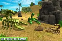 Sobrevivência de selva família zangado Escorpião Screen Shot 2
